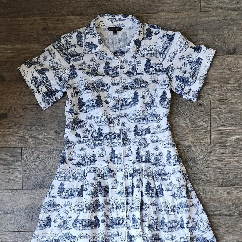 Brooks Brothers White House Toile